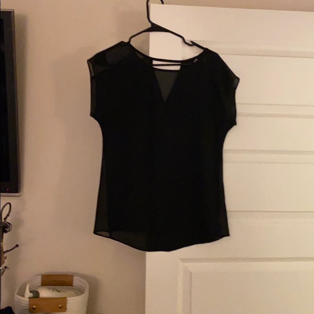 Black banana republic blouse